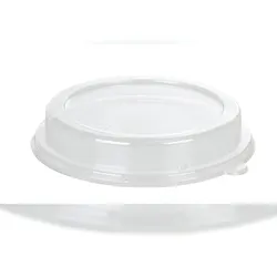 emissimo Deckel aus PET für runden Behälter aus Zellstoff Typ: Deckel - Kapazität 946 ml 32 oz  600 Stück