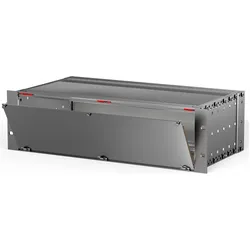 Schroff Frontplatte, klappbar - FRONTPL. KLAPPB.HF 3HE 84TE, Serverschrank Zubehör