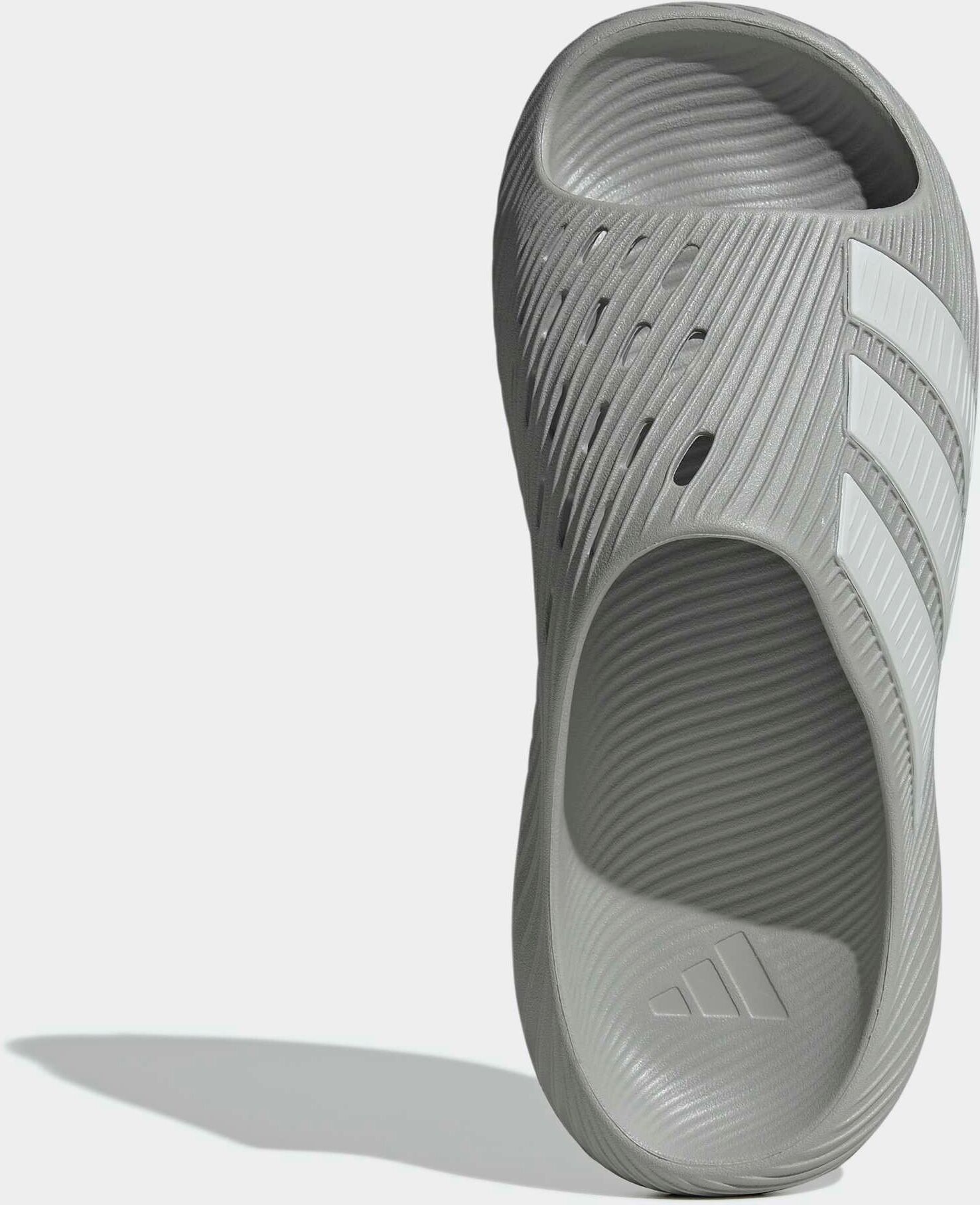 Badesandale ADIDAS SPORTSWEAR "PURECHILL SLIDES", Herren, Gr. 39, grau (grau two, grau one, grau one), Synthetik, Schuhe Badesandale, Badelatschen grau two, grau one, grau one 39