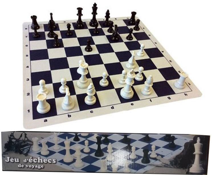 Prestige Jeu d'échecs d'apprentissage - Tapis silicone 50cm