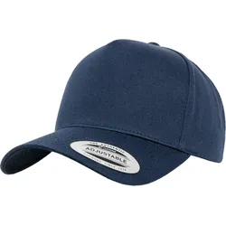 Flexfit 5-Panel Curved Classic Snapback Cap, navy