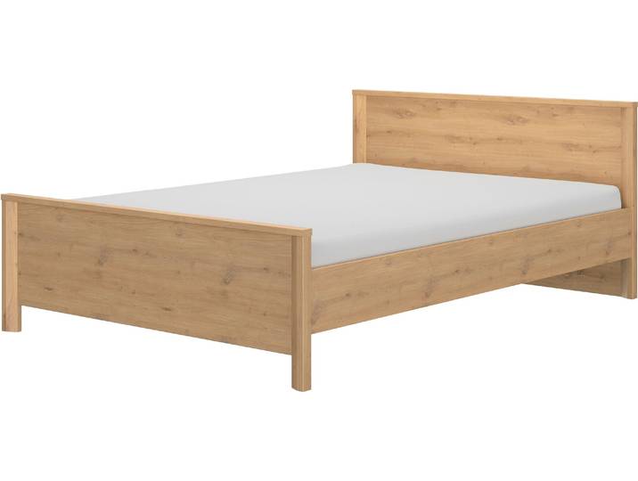 Kinderbett GAMI Bett Lugano , braun (eiche artisan, eiche artisan, eiche artisan), B:146cm H:80cm L:209cm, Betten, Kinderbett