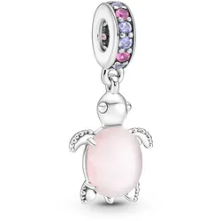 Pandora 798939C02 Charm-Anhänger Muranoglas Meeresschildkröte