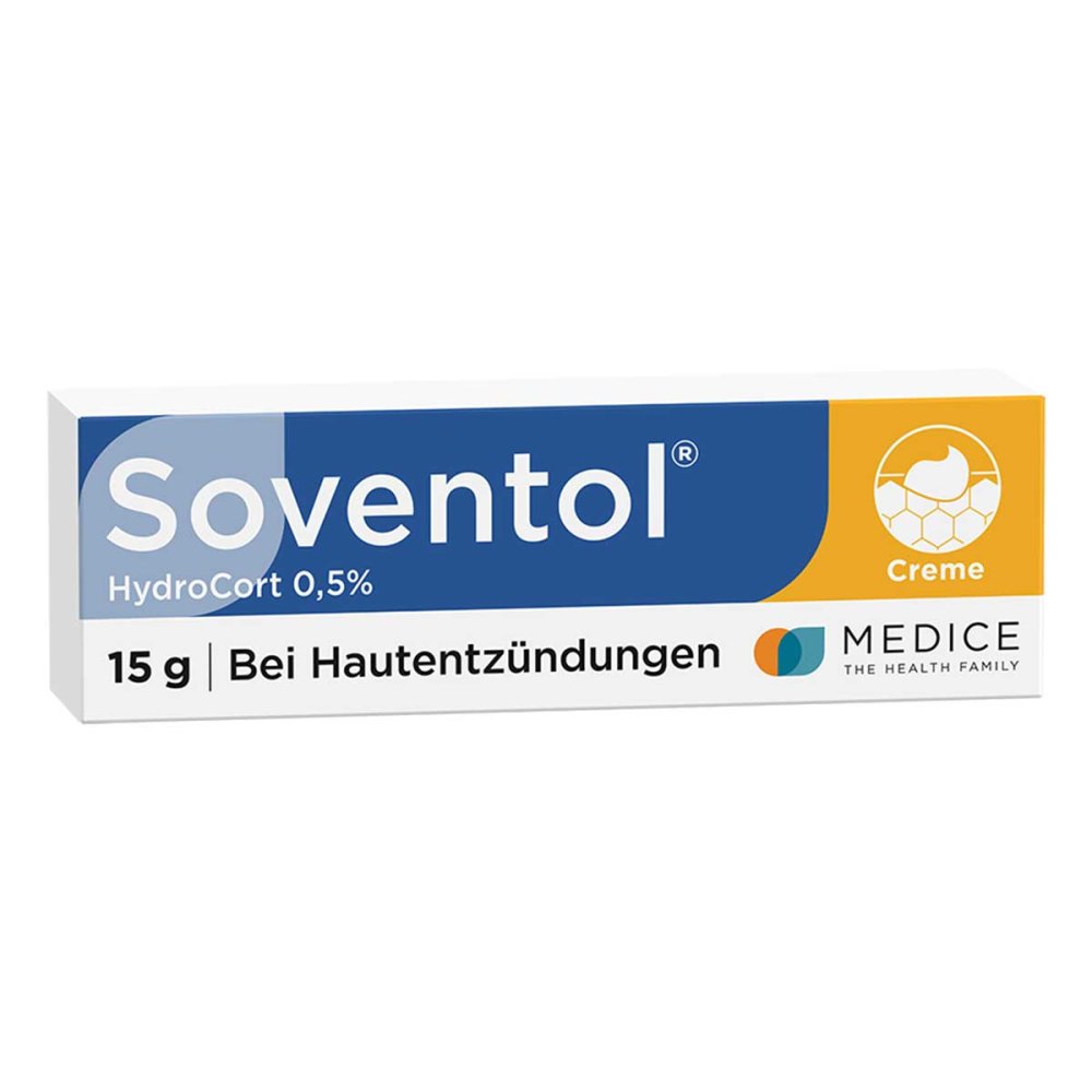 MEDICE Arzneimittel Pütter GmbH&Co.KG Soventol HydroCort 0,5% bei akuten Hautentzündungen 04465121