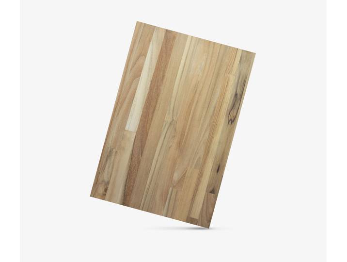 Teak Keilgezinkt 2000 x 800 mm 30 mm