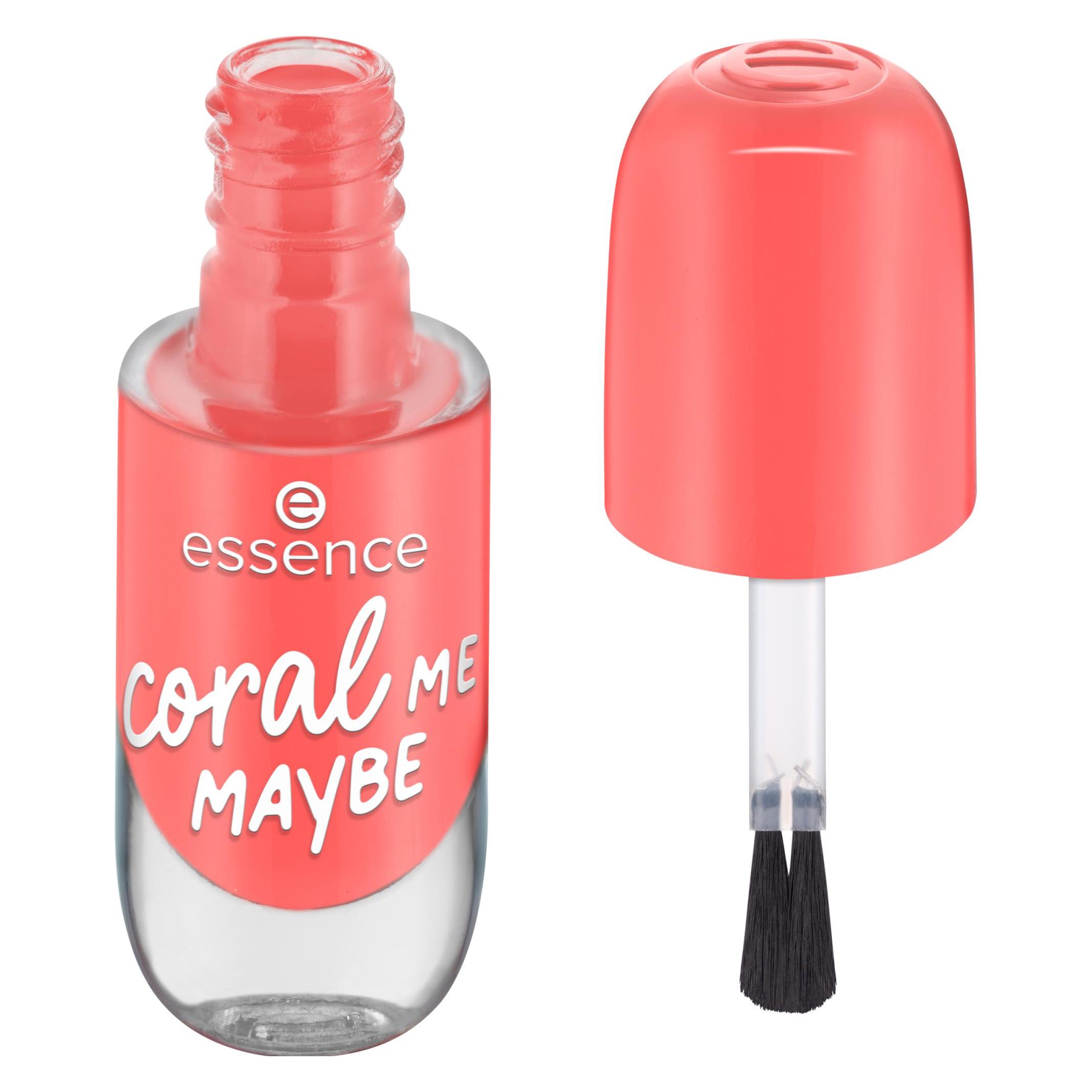 essence gel nail colour (52 Coral me maybe, Gel-Effekt Nagellack) (940906)