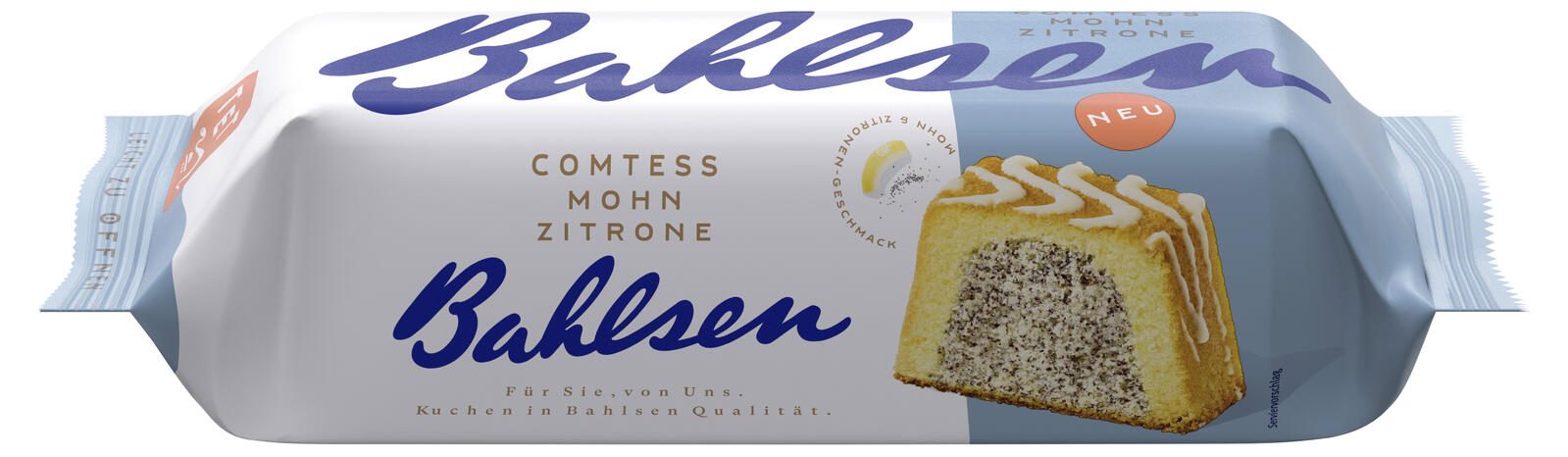 Bahlsen Comtess Mohn-Zitrone Kuchen 350,0 g 44200