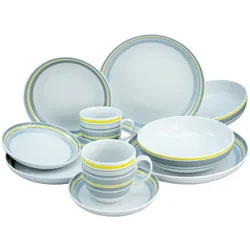 creaTable Kombiservice 10-tlg ALLROUND TREND LINE - B/H/T ca. 37.50x23.00x30.50