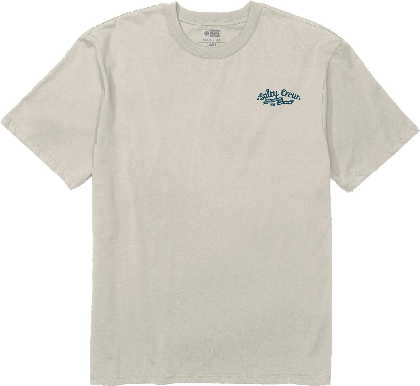 Salty Crew Men's Hauler Classic Tee Moonbeam S