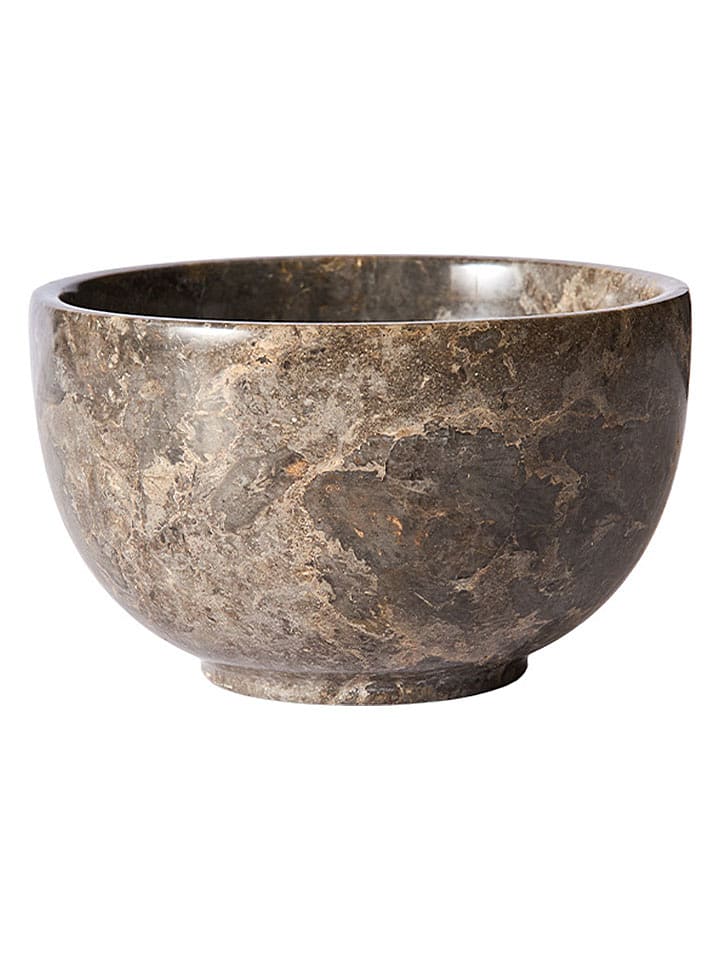 Muubs Schüssel "Dowa" in Grau/ Braun - (H)9 x Ø 15 cm - onesize