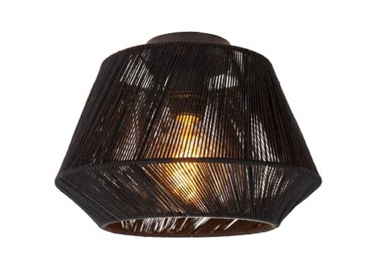 LUCIDE JESSICA - Plafonnier - Ø 30 cm - 1xE27 - Noir