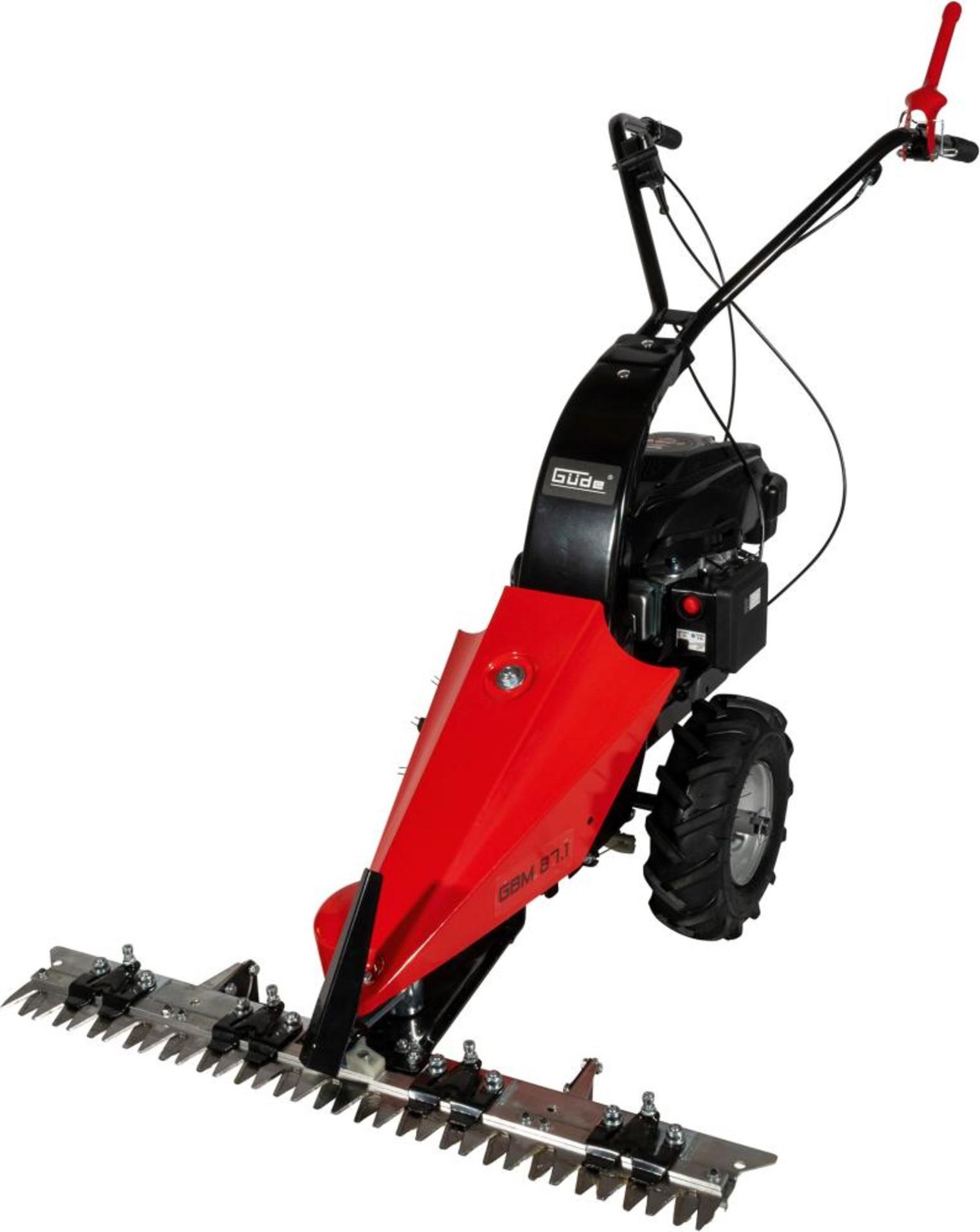 Güde Balkenmäher GBM 87.1 Wiesenmäher 4,8PS Schnittbreite 870mm Primerpumpe 95456