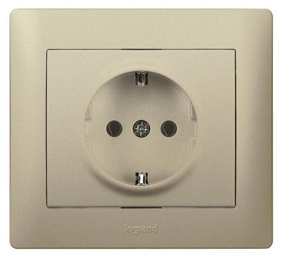 Legrand Galea Stopcontact SL, titanium