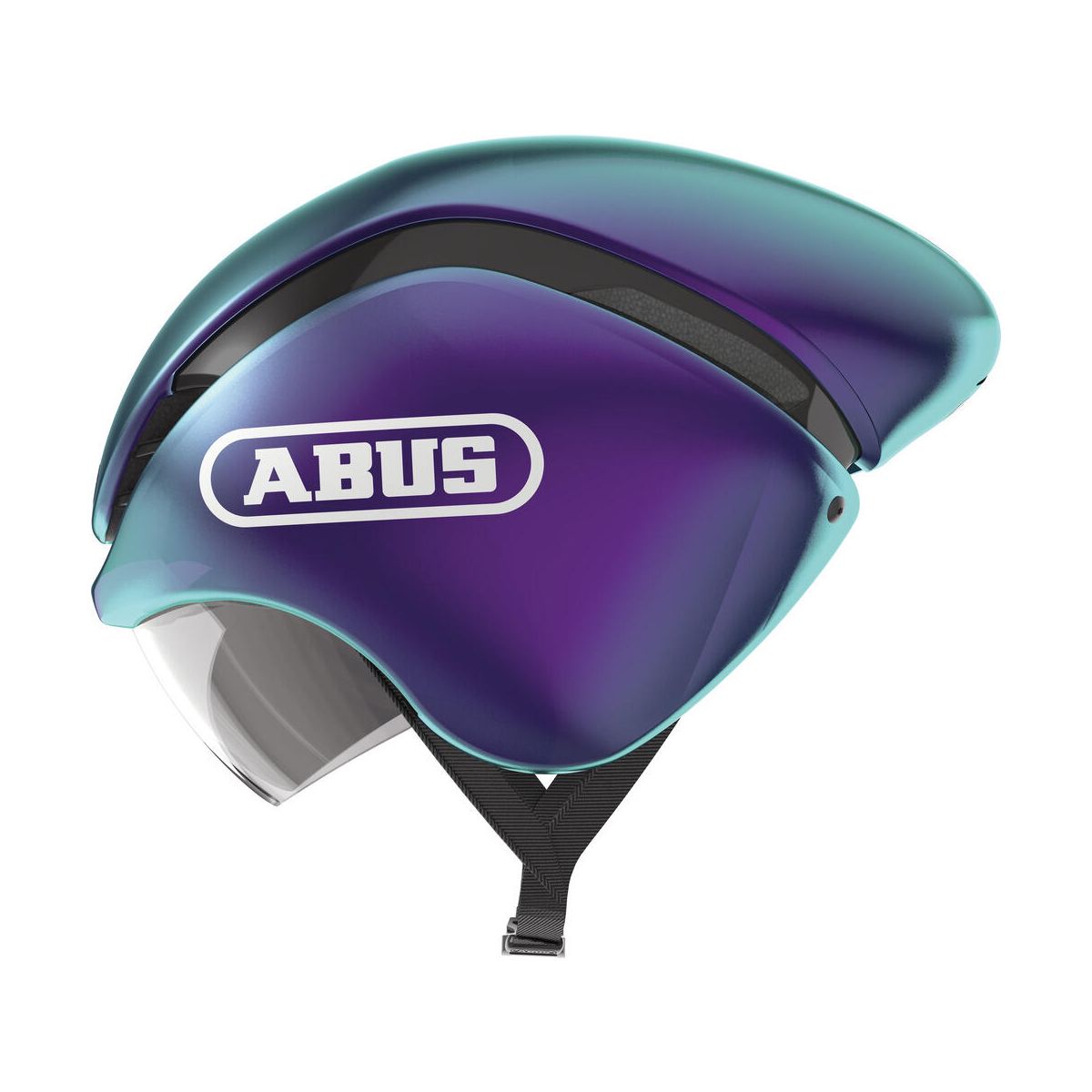 Abus Gamechanger TT flip flop purple S (51-55 cm) 64182