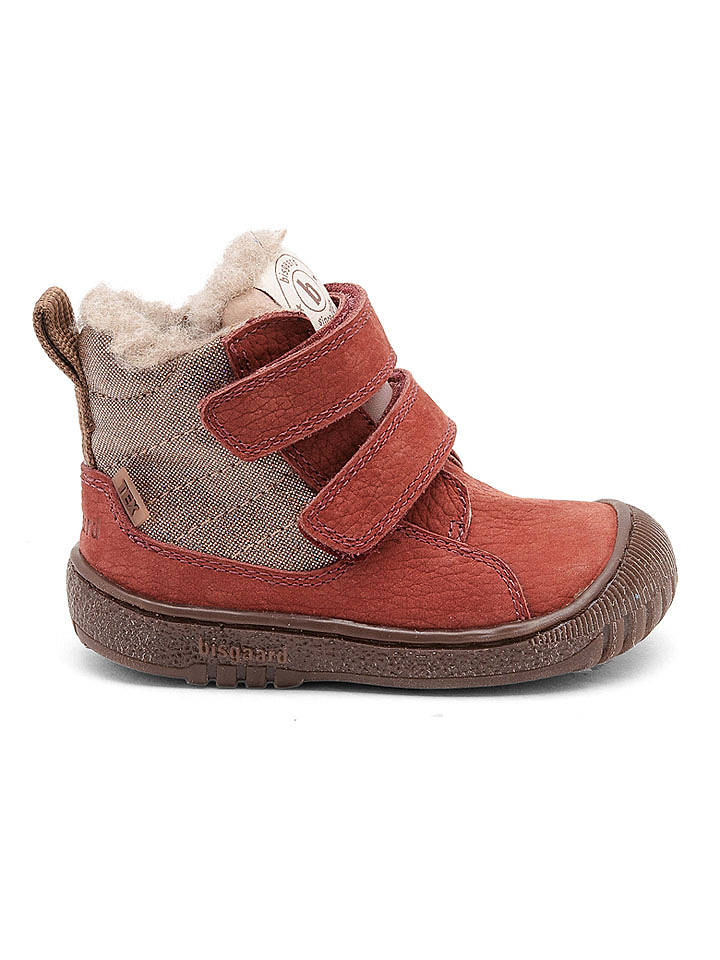 bisgaard Leder-Boots in Rot - 29