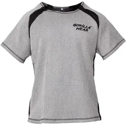 Gorilla Wear, Herren, Sportshirt, Augustine Old School (M, S), Grau