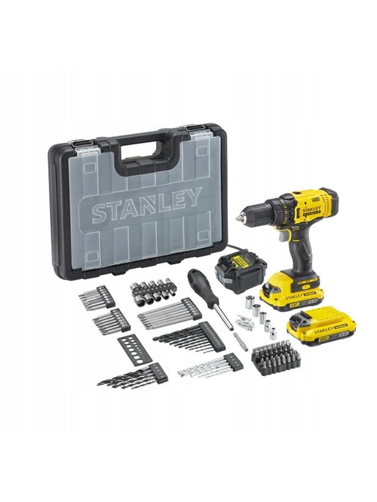 Stanley Drill-Driver Set With Two Batteries