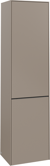 Villeroy und Boch Subway 3.0 Hochschrank C59202VM 40x171x36,2cm, Schanier links/Griff monochrom, taupe