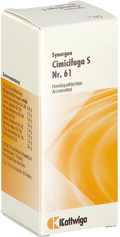 Synergon Komplex 61 Cimicifuga S Tropfen
