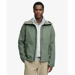 Superdry für Herren. M5012327A Trekker Softshell-Jacke grün (S), Lässig, Recyceltes Polyester