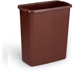 Durable Abfallbehälter 60l br rechteck DURABIN 60 mit Tragegriffen