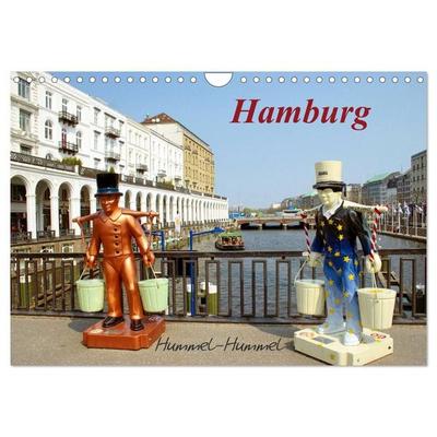 Hamburg (Wandkalender 2027 DIN A4 quer), CALVENDO Monatskalender
