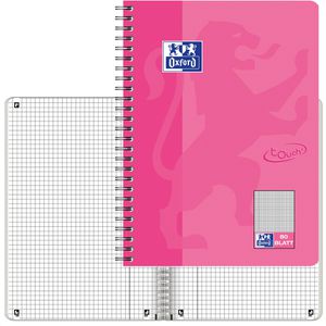 Oxford Collegeblock Touch, 400086487, B5, Innenrand, 90 g/m², 80 Blatt, kariert