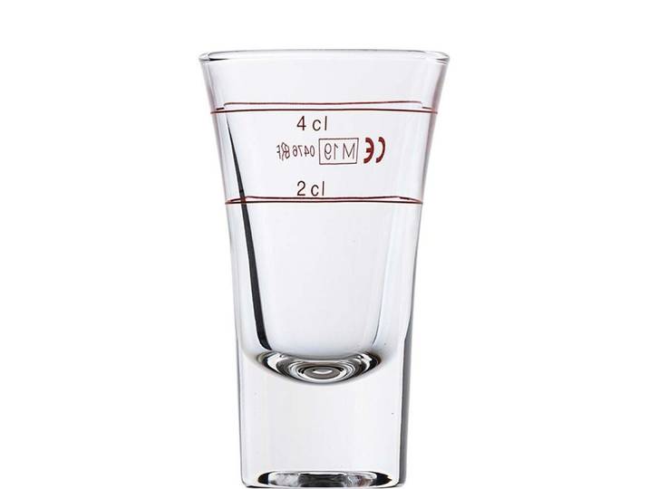 Bormioli Rocco Schnapsglas Dublino Stamper /-/ 2+4cl Bormioli Rocco, 192-tlg., Glas