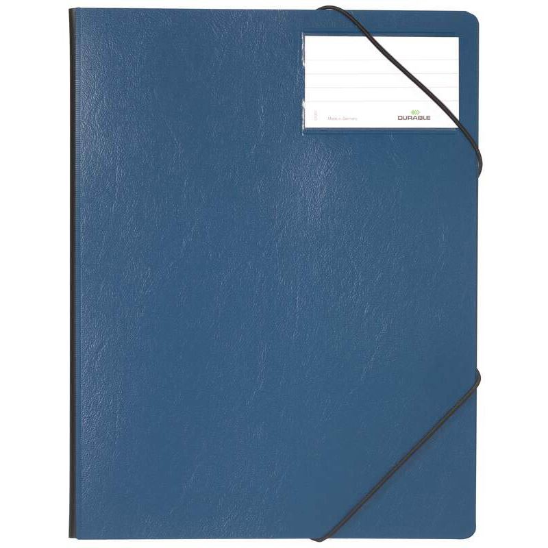 DURABLE Eckspanner Premium DIN A4 blau
