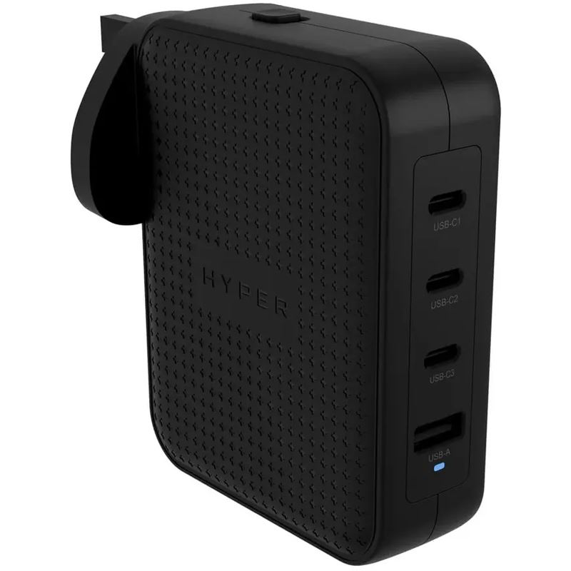 Targus HyperJuice - Netzteil - 145 Watt - Ausgangsanschlüsse: 4 - Schwarz