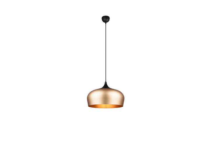 Trio Leuchten Hängeleuchte Chiron, Messingfarben, Metall, 150 cm, höhenverstellbar, Lampen & Leuchten, Innenbeleuchtung, Hängeleuchten, Pendelleuchten