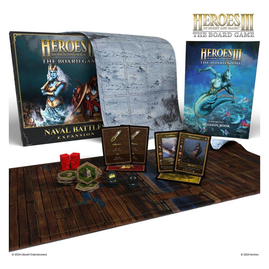 Archon Studio Heroes of Might and Magic III: The Board Game Naval Battles Expansion (PL) (Polnisch) (HER0070)