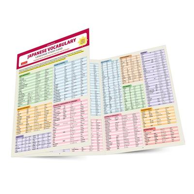 Japanese Vocabulary Language Study Card, Sonstige von Emiko Konomi, Pan macmillan Ltd., 978-4-8053-1611-5