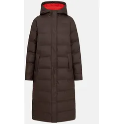 Derbe Wintermantel Interholm Damen Braun Rot Puffer