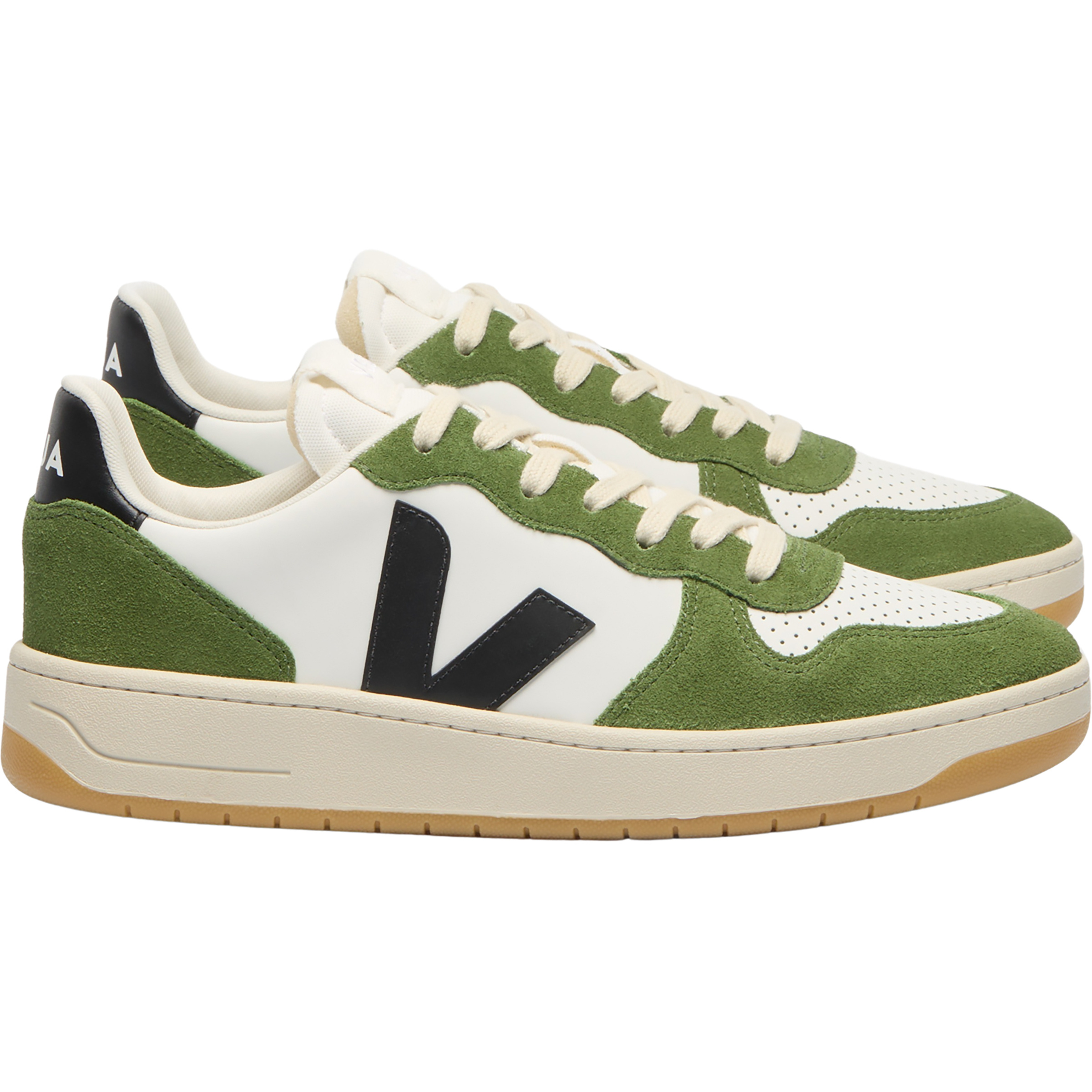 Veja V-10 Prime Herren Freizeitschuhe gruen Größe 43 Lifestyle Hautfreundlich