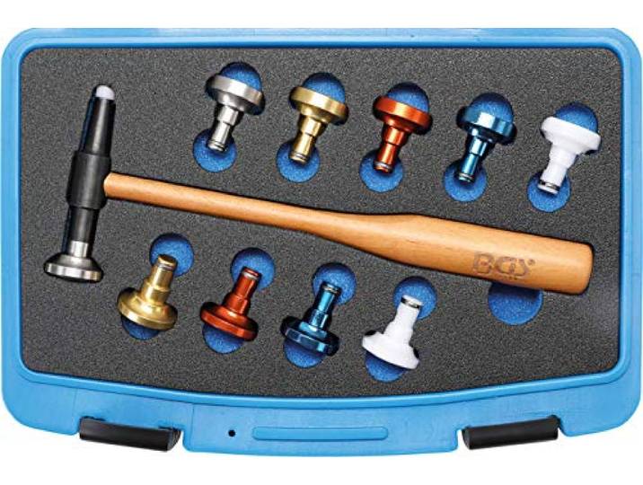 BGS 9768 Jeu de maillets à tête interchangeable Ø 28 mm 11 pièces