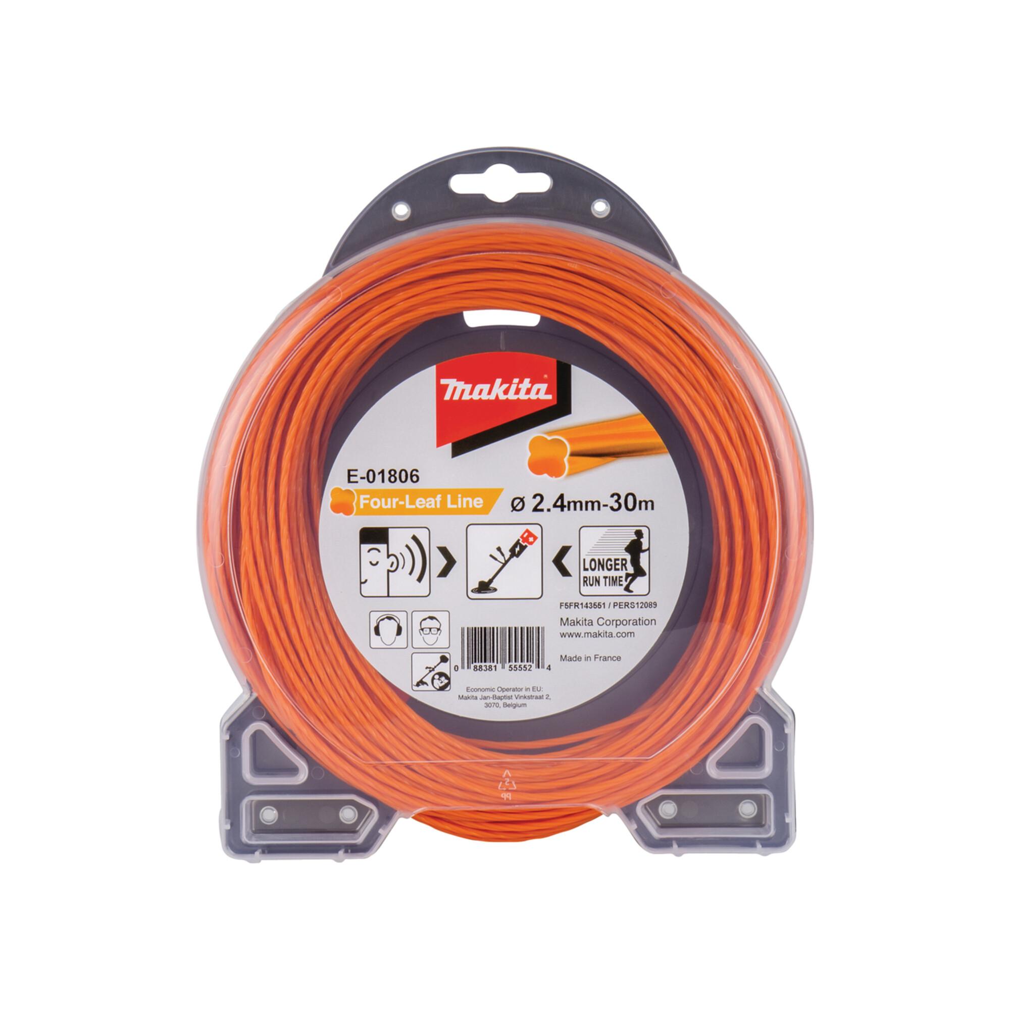 Makita Mähfaden Four Leaf 2,4 mm x 30 m E-01806)