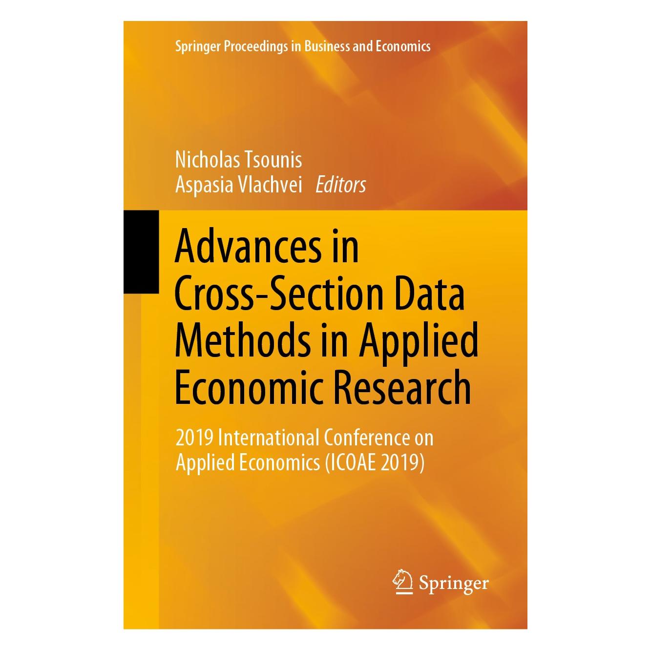 Springer Advances in Cross-Section Data Methods in Applied Economic Research (Englisch, Hardcover, Aspasia Vlachvei, Nicholas Tsounis) (9783030382520)