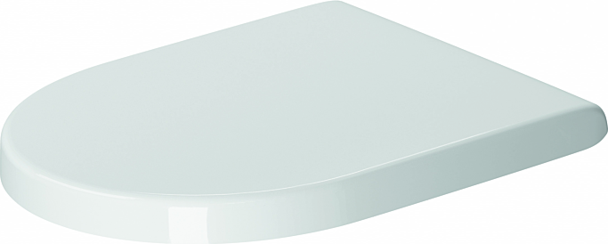 Duravit Starck 3 WC-Sitz 0063810000 ohne Absenkautomatik, Scharniere Edelstahl, weiß