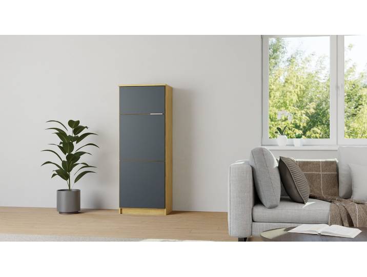 Highboard Eiche Natur geölt