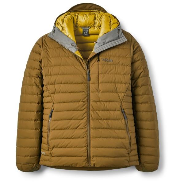 Rab - Microlight Windstopper Hoody - Daunenjacke Gr XXL braun