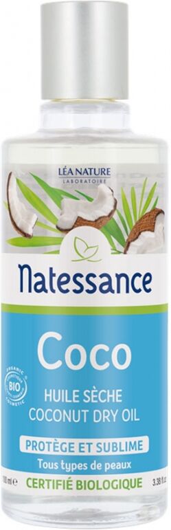 Natessance Trockenes Kokosöl 100 ml