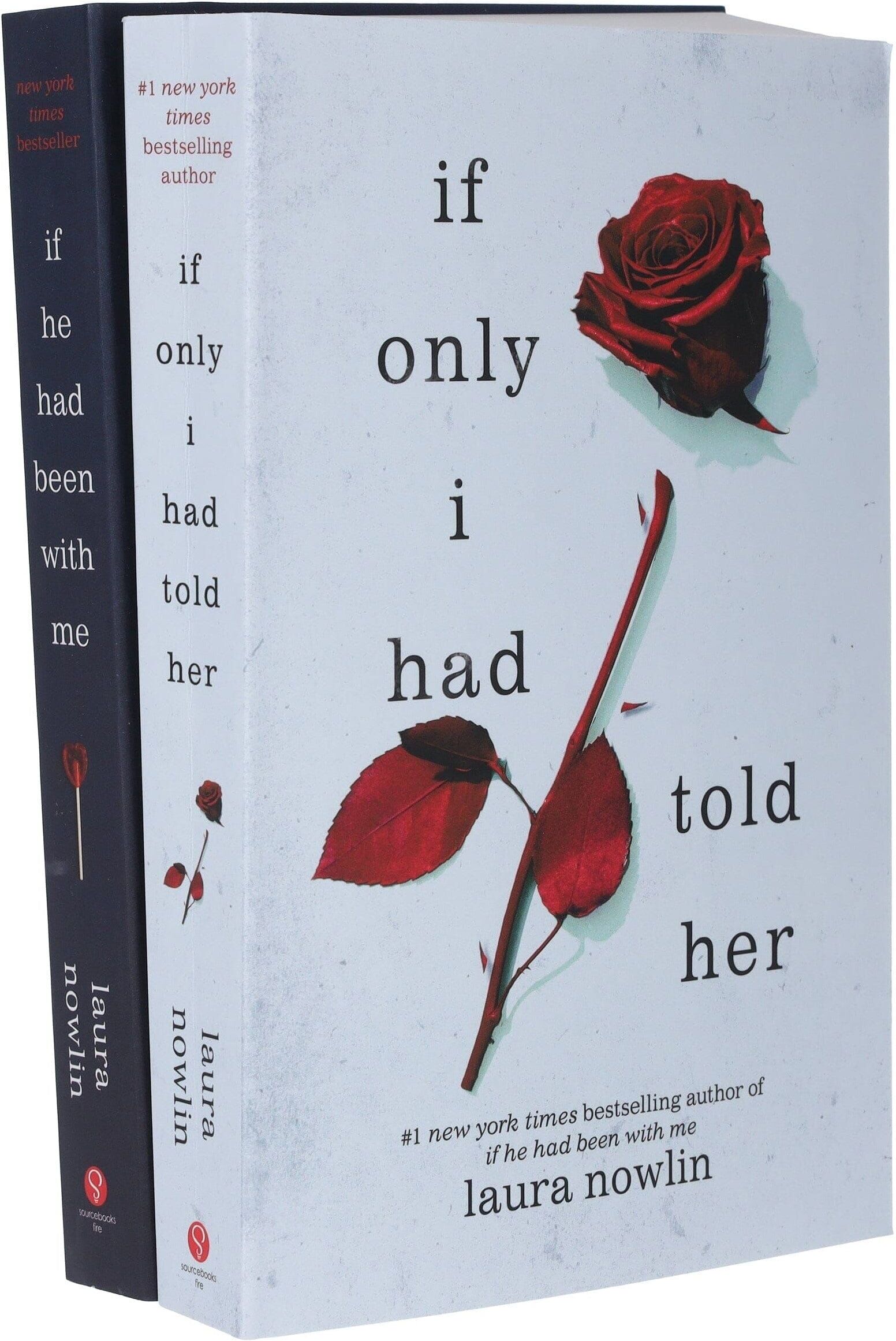 Laura Nowlin Collection 2 Books Set (If He Had Been with Me, If Only I Had Told Her)- Ages 14+ - Paperback Sourcebooks