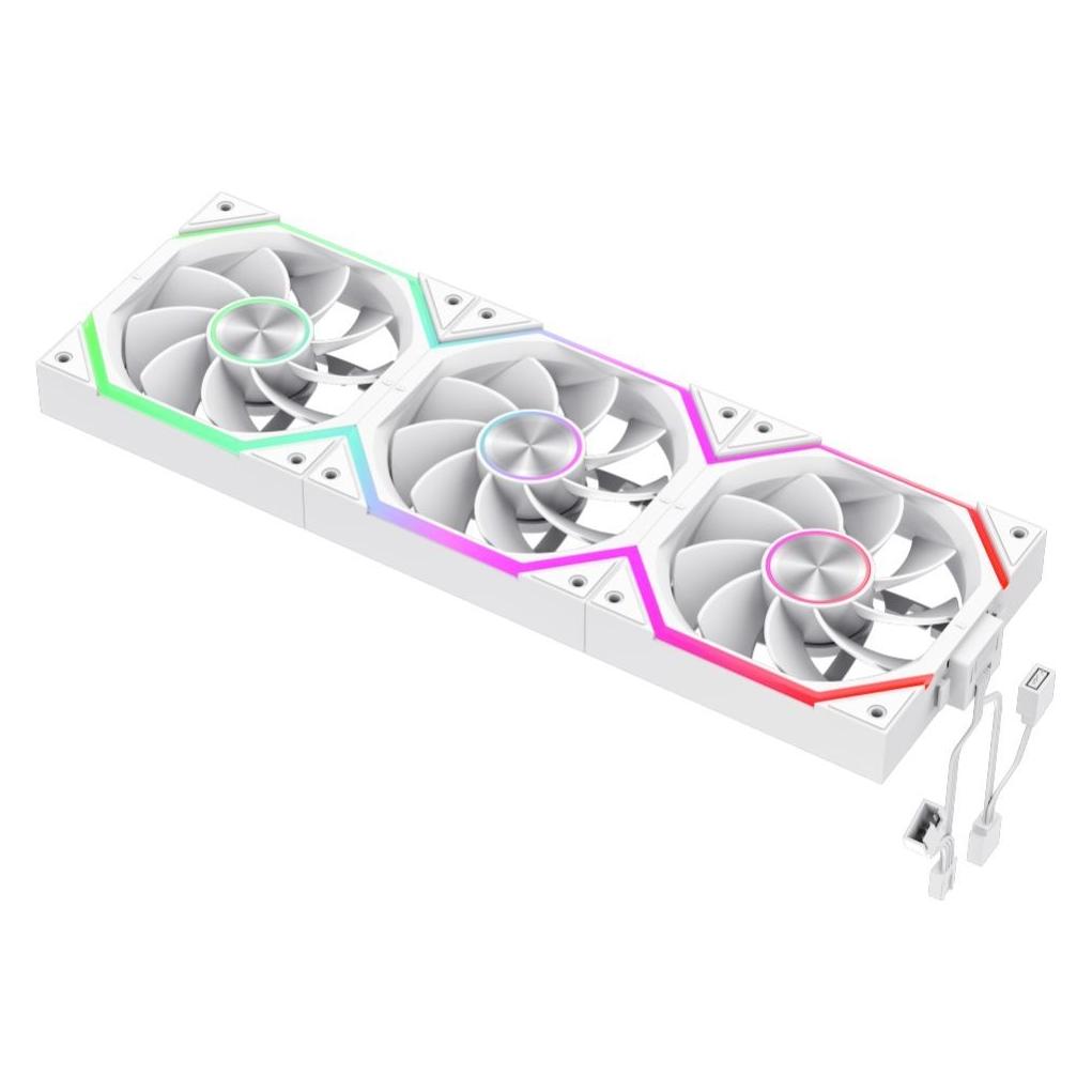 GameMax | Case fan | FN12A-N2 WL-RW | White (120 mm) (FN12A-N2 WL-RW)