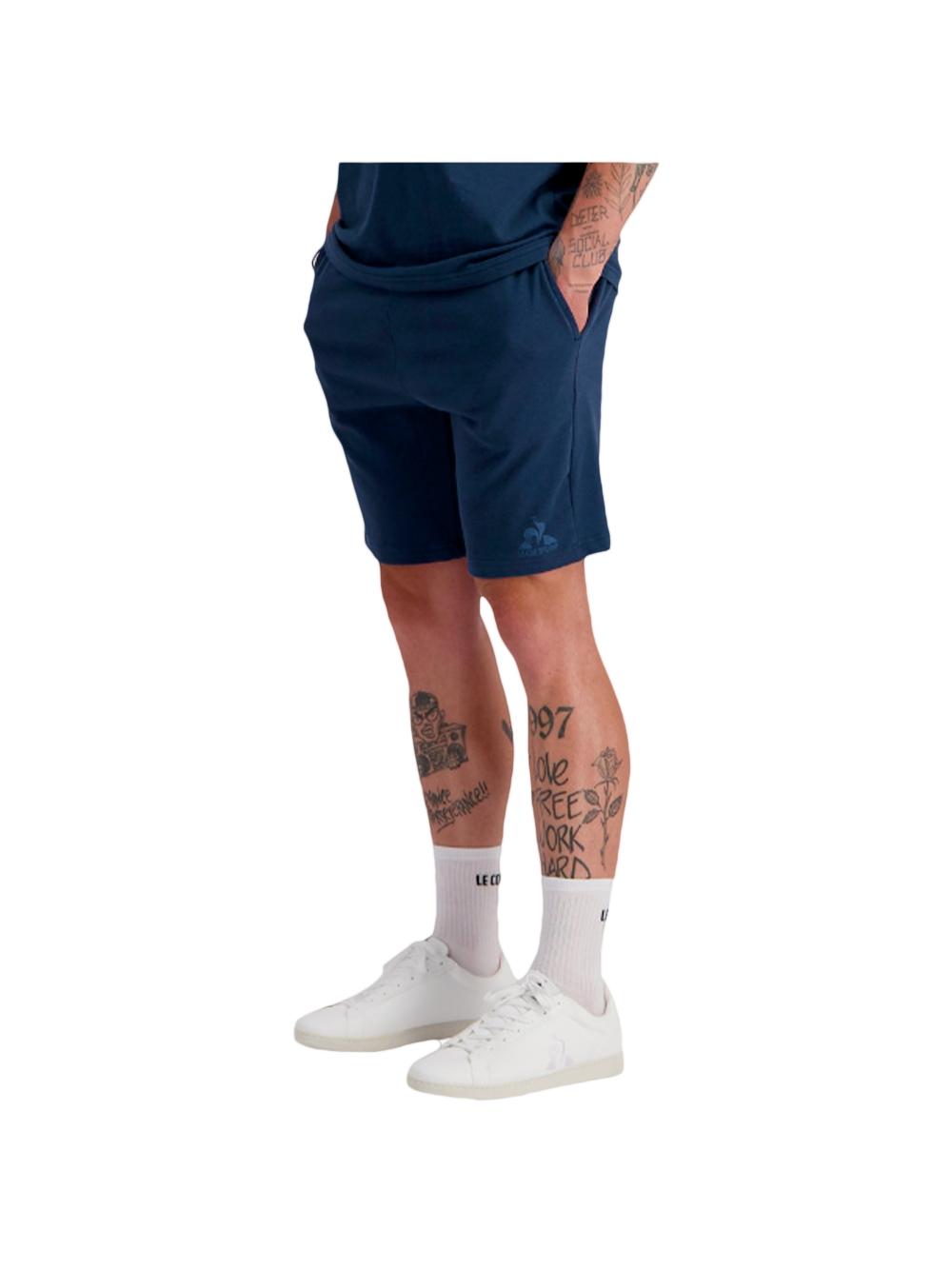Le Coq Sportif herenshort, zwart-wit