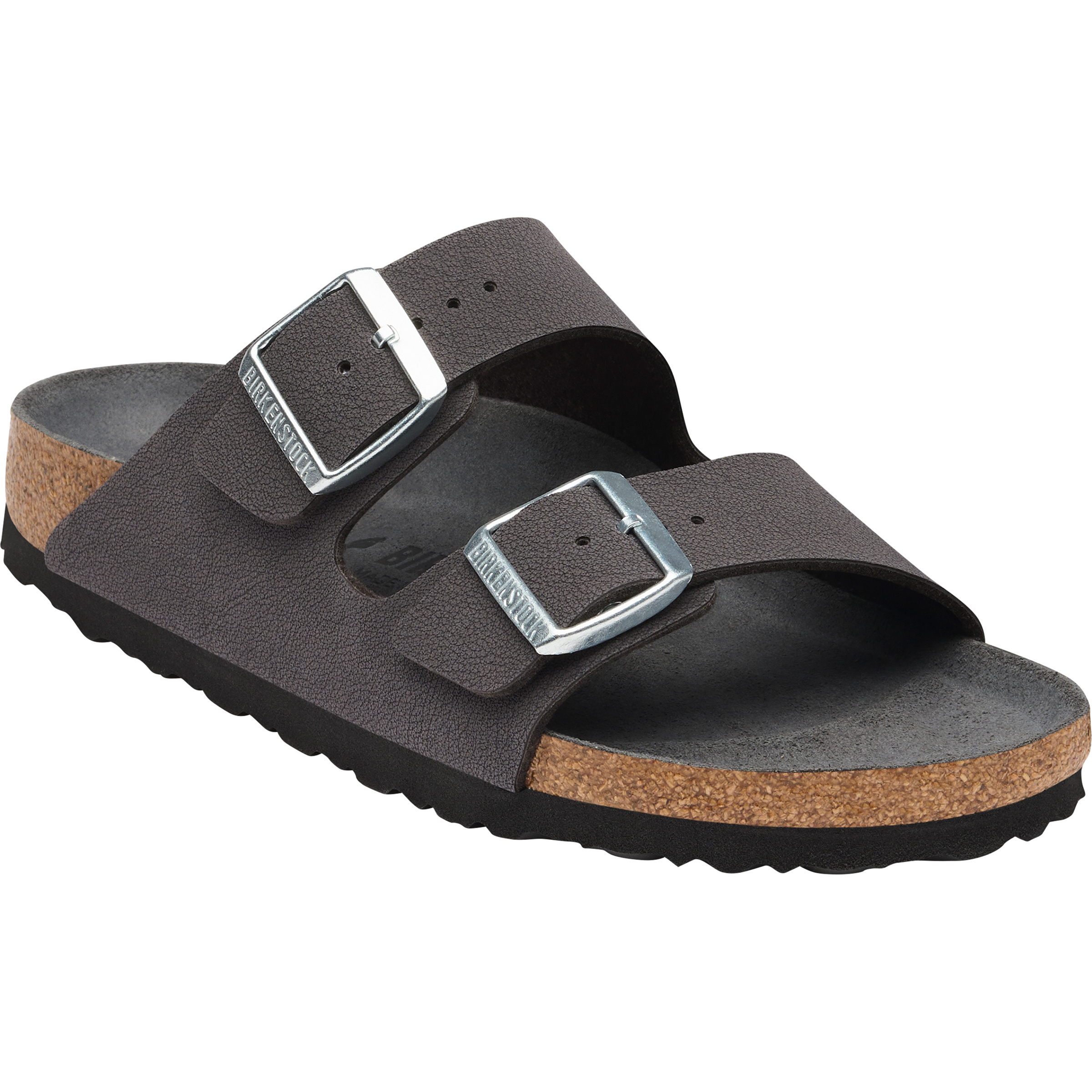 Birkenstock Arizona Birko-Flor Nubuk Narrow Sandalen Damen Sandalen schwarz Größe 41 Lifestyle