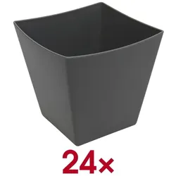 meet Schalen anthrazitgrau 300 ml 24 Stück grau