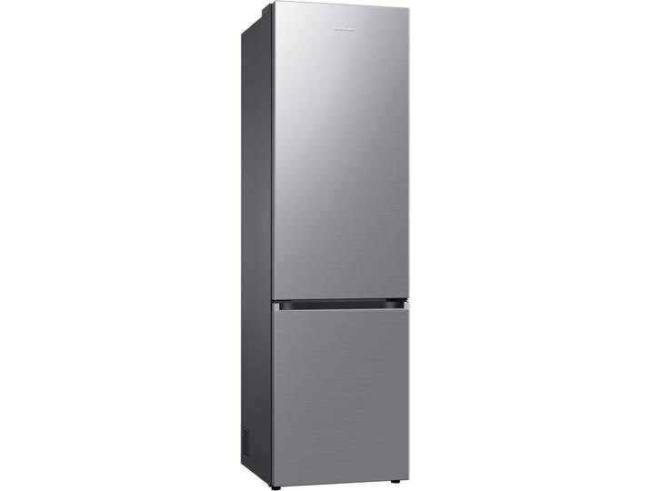 SAMSUNG Kühl-/Gefrierkombination RB38C607AS9 , Energieeffizienz: A, silber (edelstahl), Rechtsanschlag, wechselbar, Kühlschränke, No Frost+, SpaceMax, Wifi & AI Energy Mode, Kühl-/Gefrierkombination, Topseller
