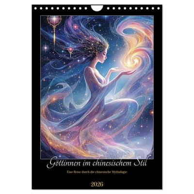 Göttinnen im chinesischem Stil (Wandkalender 2026 DIN A4 hoch), CALVENDO Monatskalender
