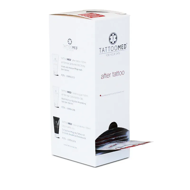 TattooMed GmbH TattooMed after tattoo, 70 x 2,5 ml Sachet Spender 4260325250306